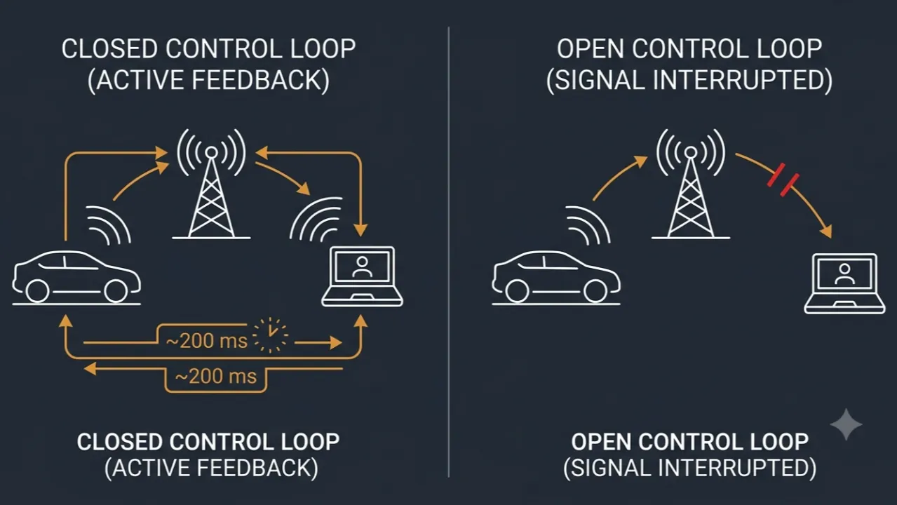 Hello, Auto! cover: a top-down car with a latency scale marking how far it travels in 202 milliseconds.